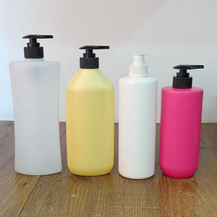 Plastic Shampoo Bottles