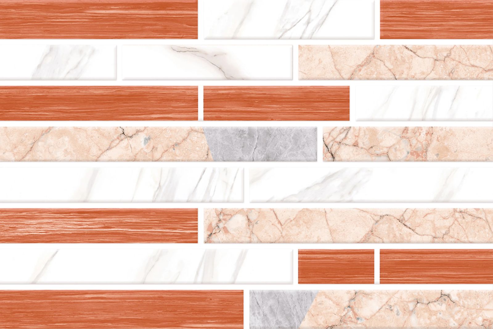 200x300mm Brown Basket Weave Ceramic Tile