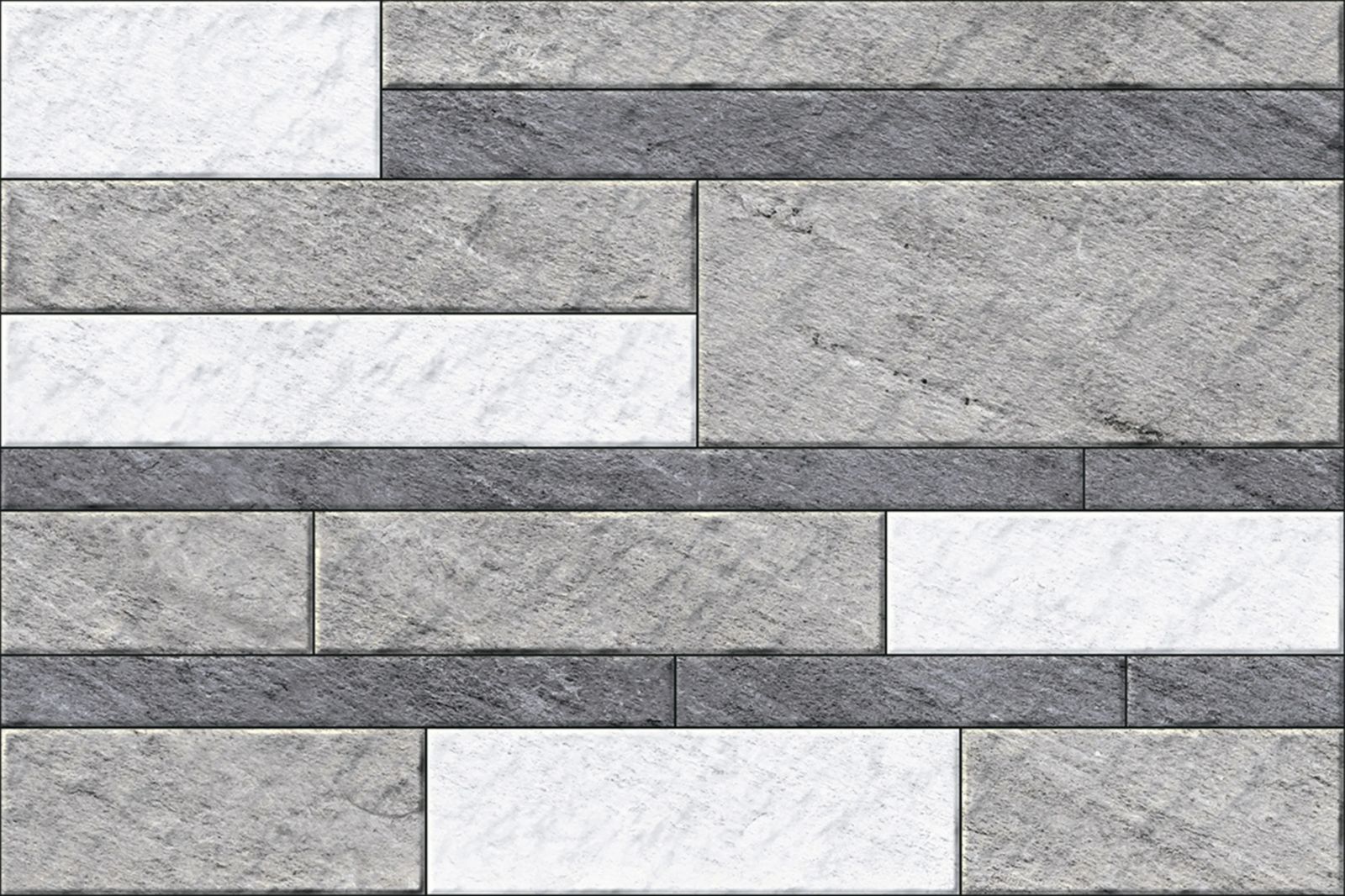 200x300mm Textured Modular Stone Design Ceramic Tile