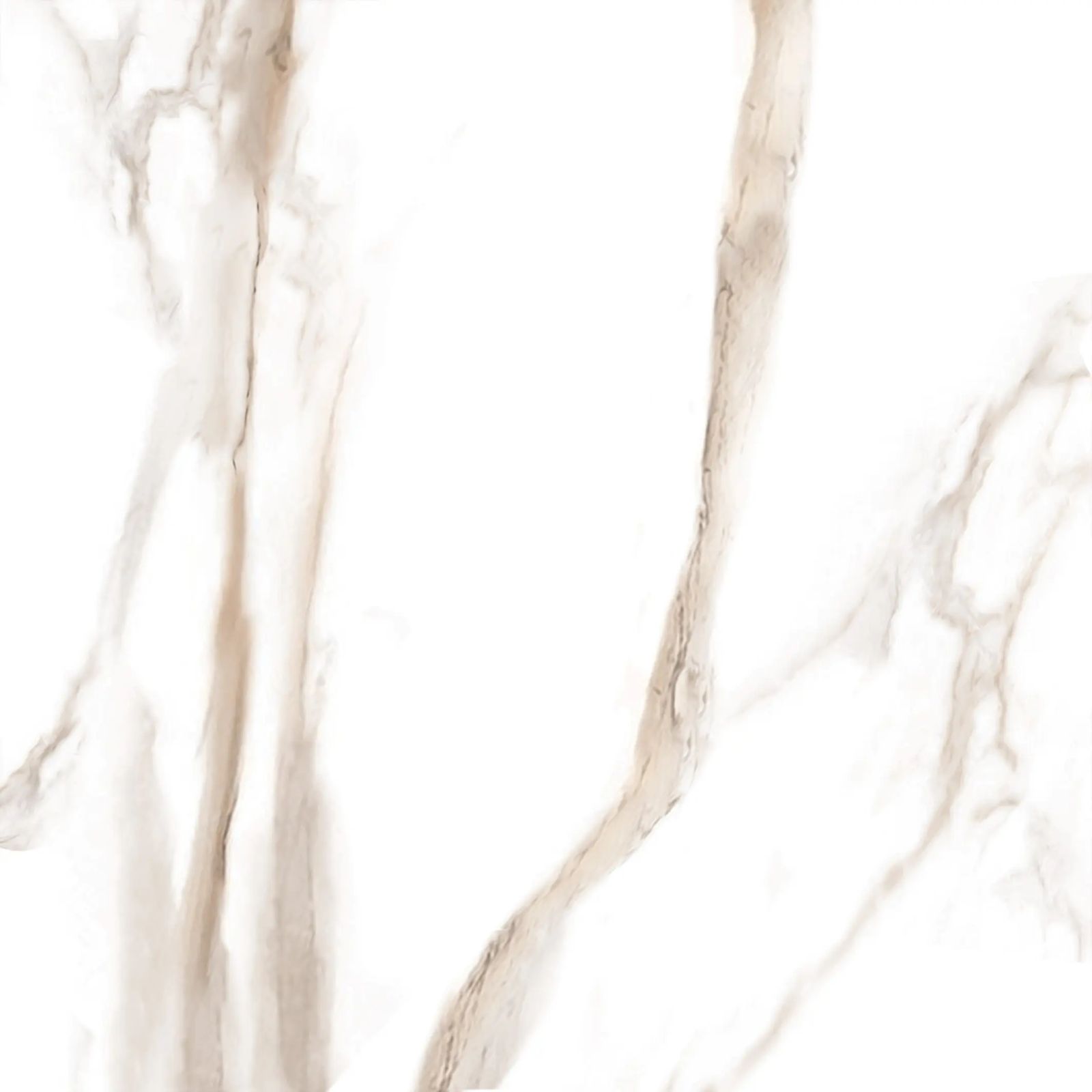 300x300mm White Subtle Vein Ceramic Tile