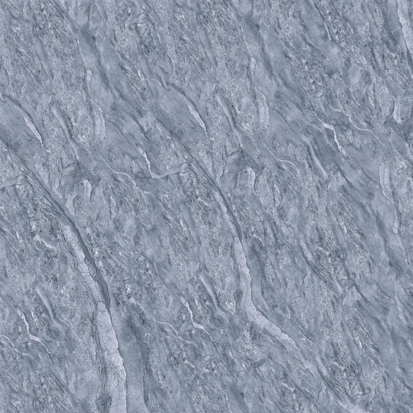 400×400mm Monochromatic Blue Slate Textured Ceramic Tile