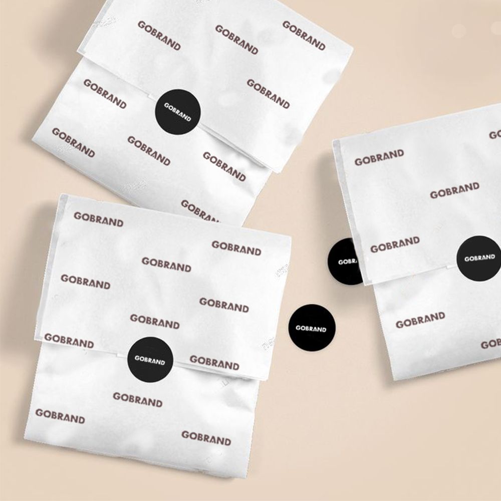 40 GSM Brand Logo Printed One Side Coated Butter Paper