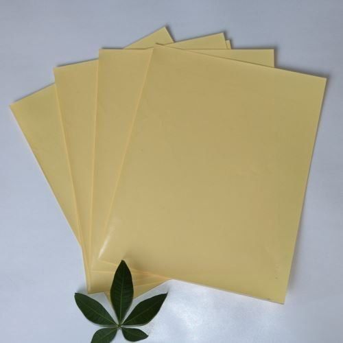 60GSM Yellow Glassine One Side Silicon Coated Paper