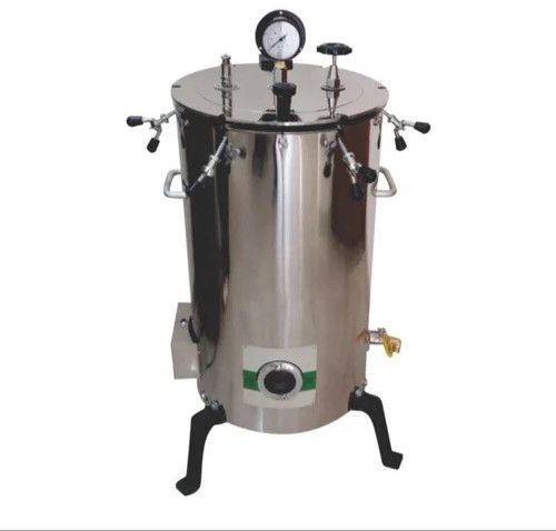 Mild Steel Vertical Cylindrical Sterilizer SY-T016