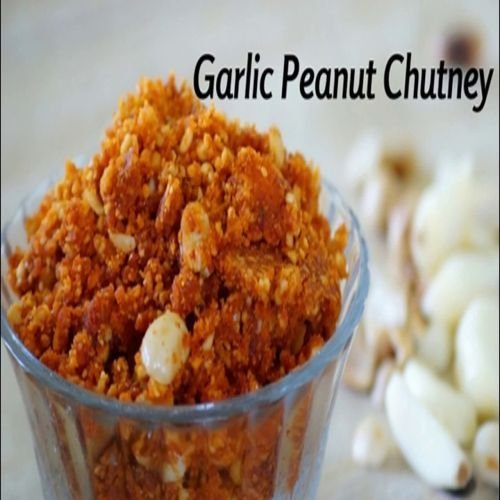 Garlic Peanut Chutney