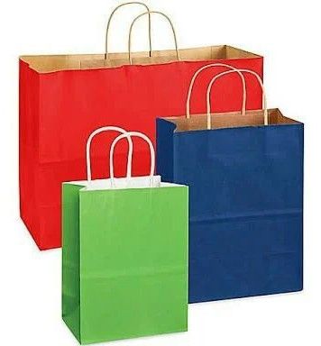 Plain Paper Shopping Bag