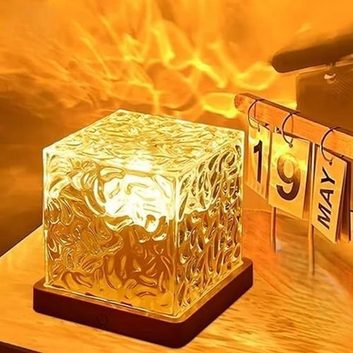 Acrylic Romantic Ocean Wave Night Light