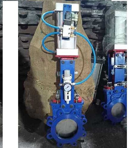 Pneumatic Knife Edge Gate Valve