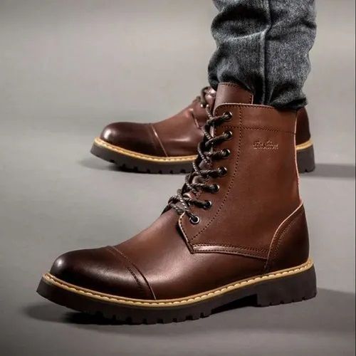 Men Leather Boots
