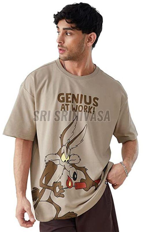 Mens Drop Shoulder T Shirt