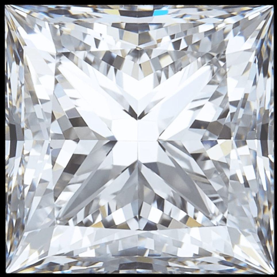 ST-157 Princess Cut Lab Grown Diamond