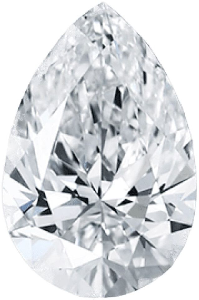 ST-233 Pear Shaped Lab Grown Diamond