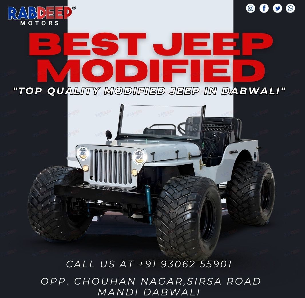 Best Quality Modified Jeeps in Dabwali