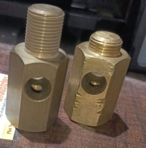 Brass Oil Pressure Gauge Adapter