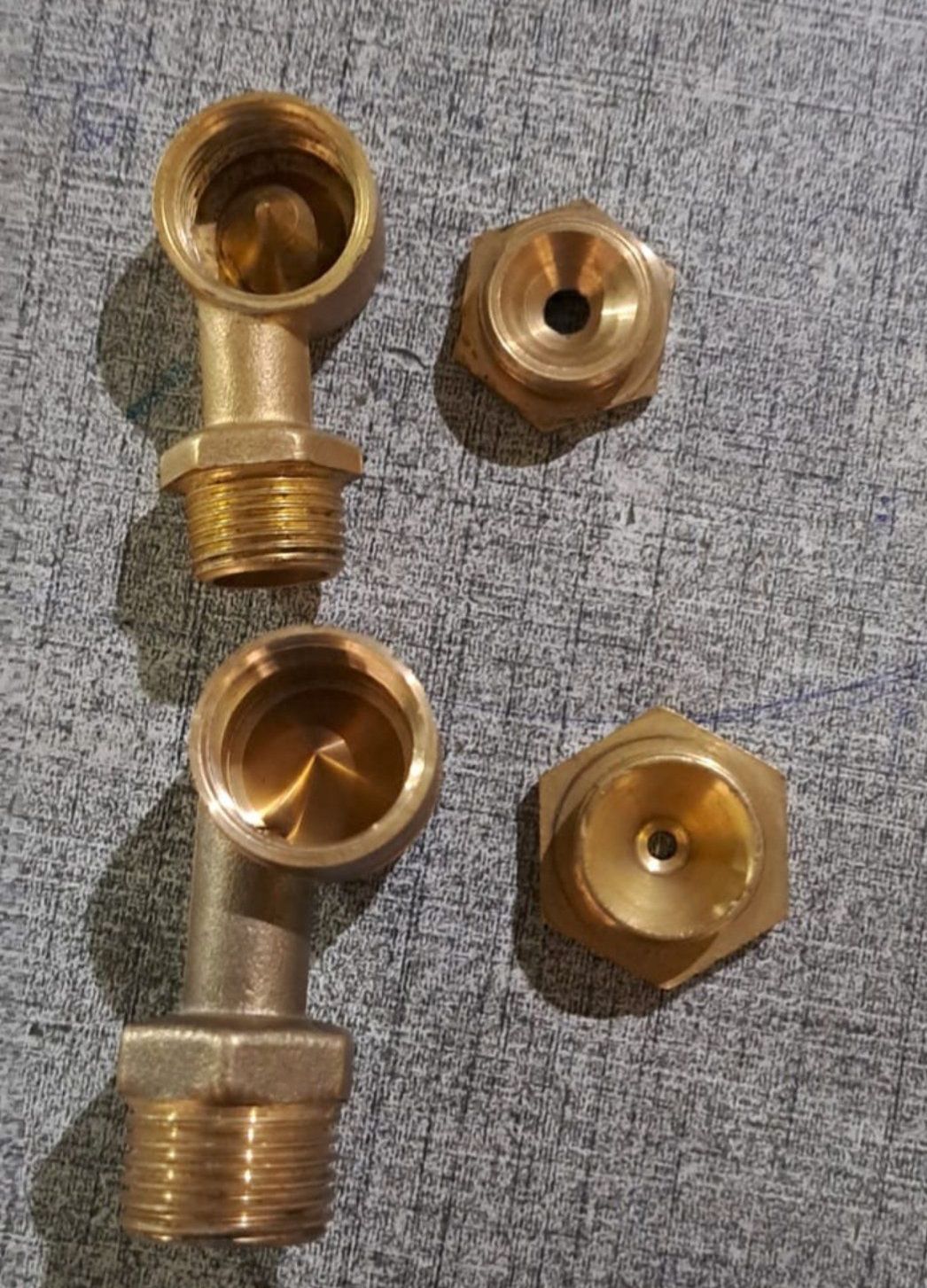 Brass Rain Dance Fountain Nozzles