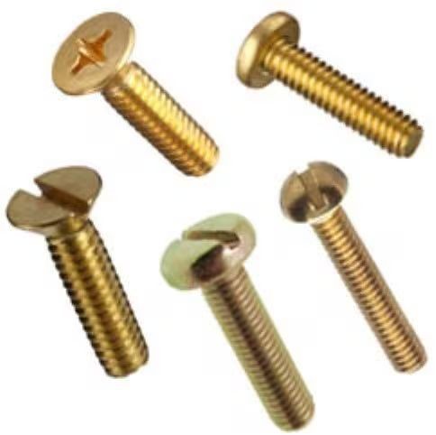 Golden Brass Screw
