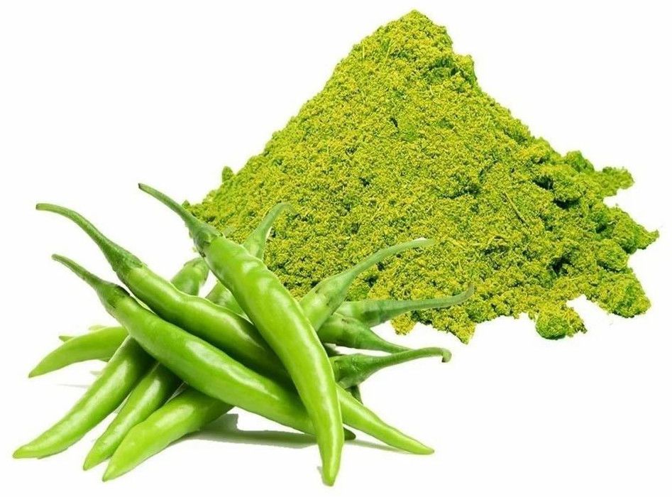 Dried Green Chilli Powder
