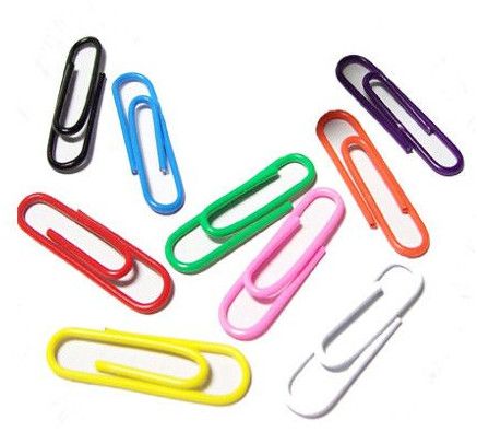 Multicolor Metal Paper Clip