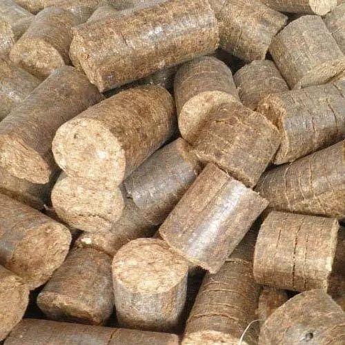 Brown Biomass Briquettes