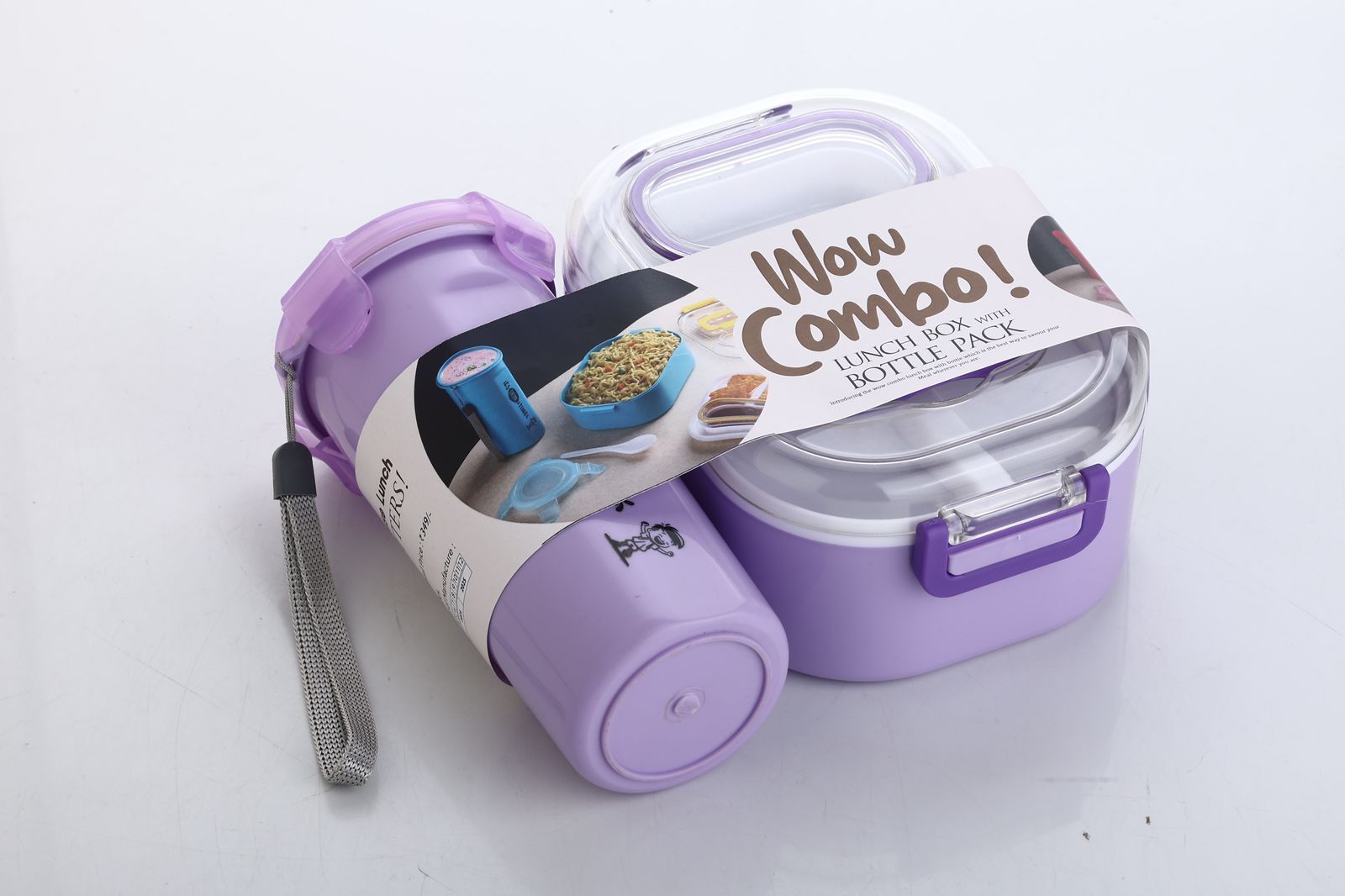 Wow Combo Bottle Lunch Box Set
