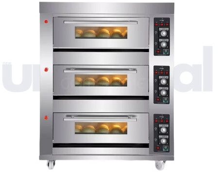 3 Deck 6 Tray Deck Oven
