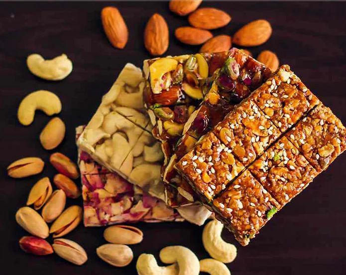 Dry Fruit Peanut Chikki
