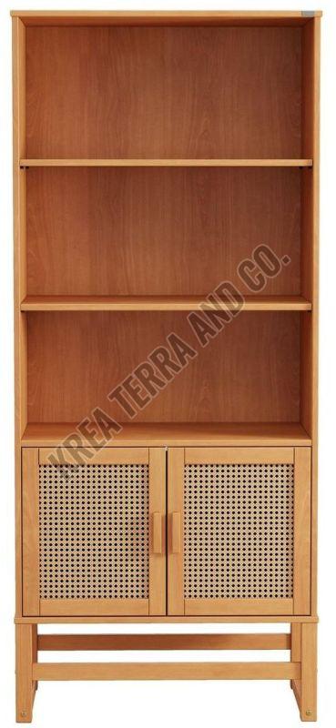 4 Shelf Wood Bookshelf