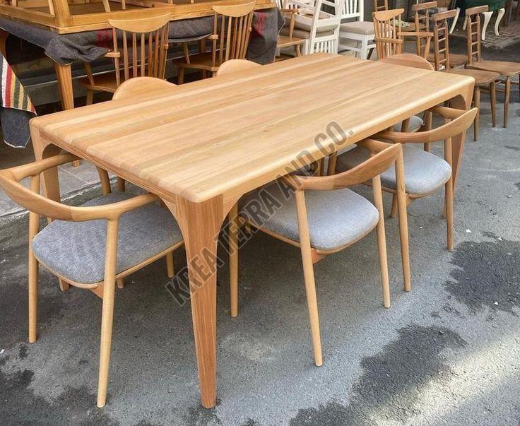 6 Seater Wooden Dining Table