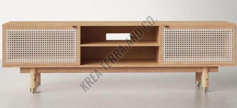 Standing Cane Teakwood Cabinet TV Unit