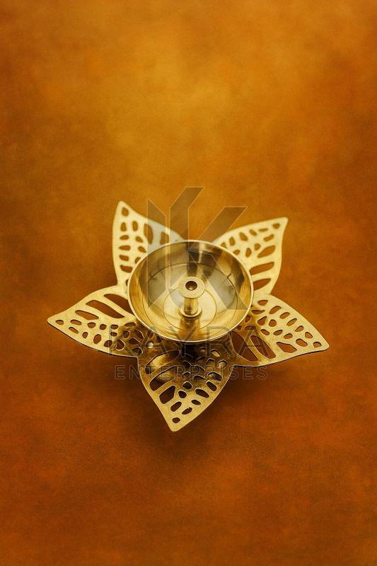 Brass Lotus Diya