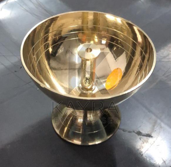 Brass Round Paro Piyali
