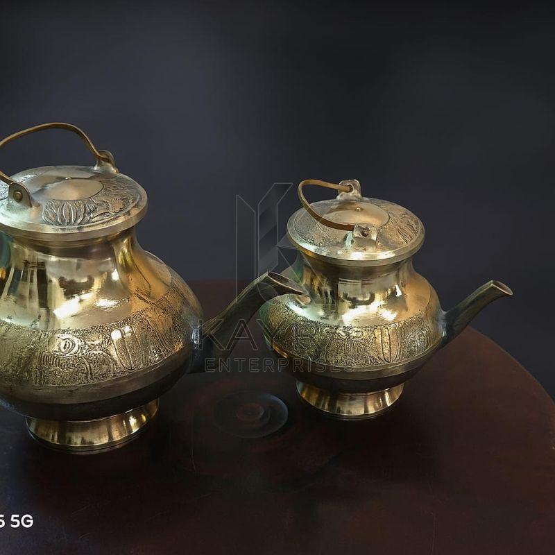 Brass Kamandal Gangajali Kalash