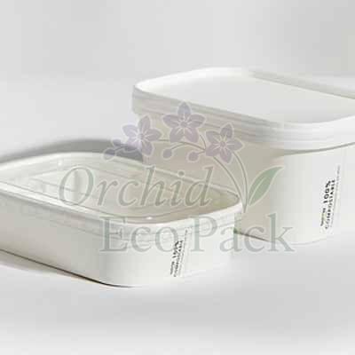 1000ml White Paper Carnival Food Box