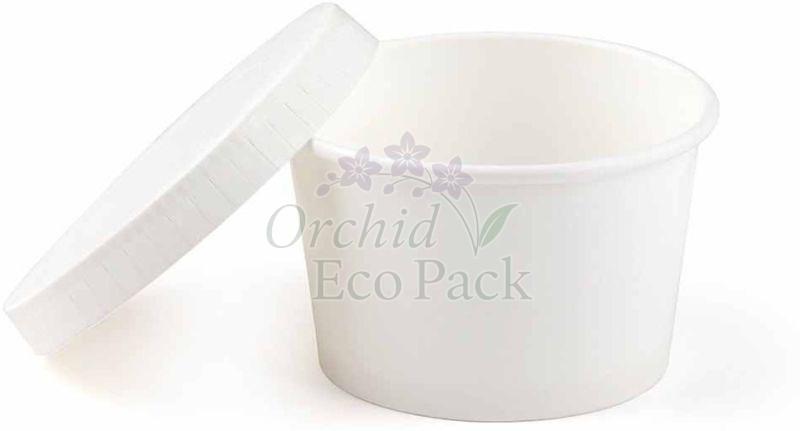 125ml White Paper Dip Container