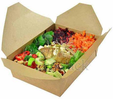 1400ml Kraft Paper Food Box