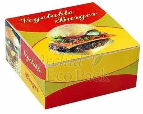 Large Kraft Paper Burger Box