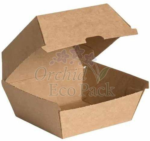 Small Kraft Paper Burger Box