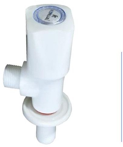 Square 90 Degree PVC Angle Cock
