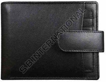Black RFID Blocking Travel Wallet