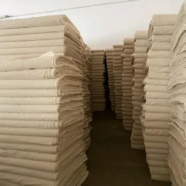 Greige Cotton Flax Fabric