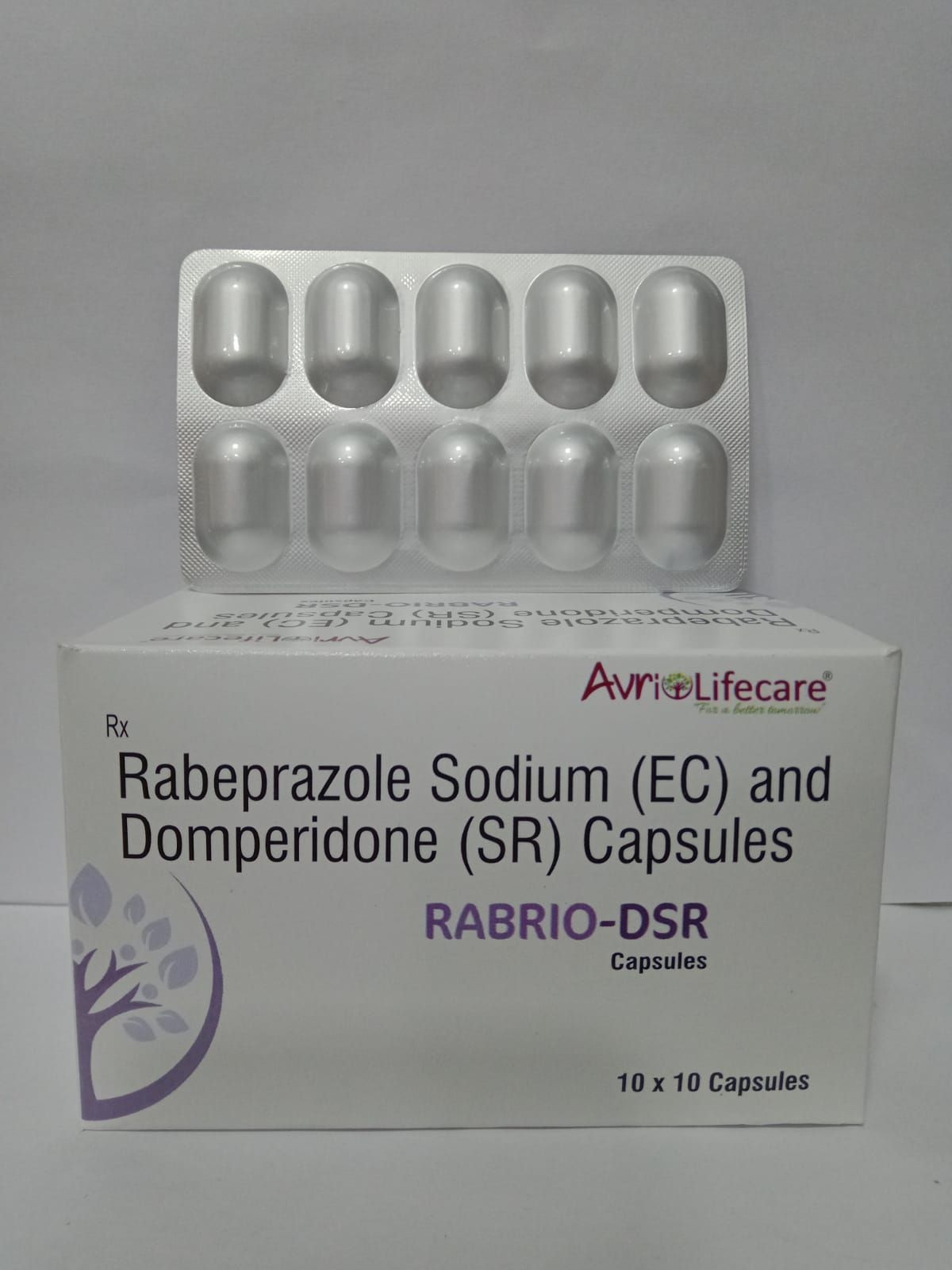 Rabrio DSR Rabeprazole Domperidone Capsule