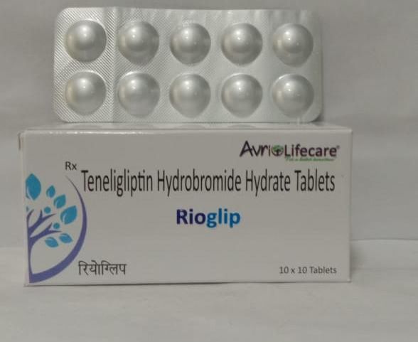 Rioglip Teneligliptin Hydrobromide Hydrate Tablet