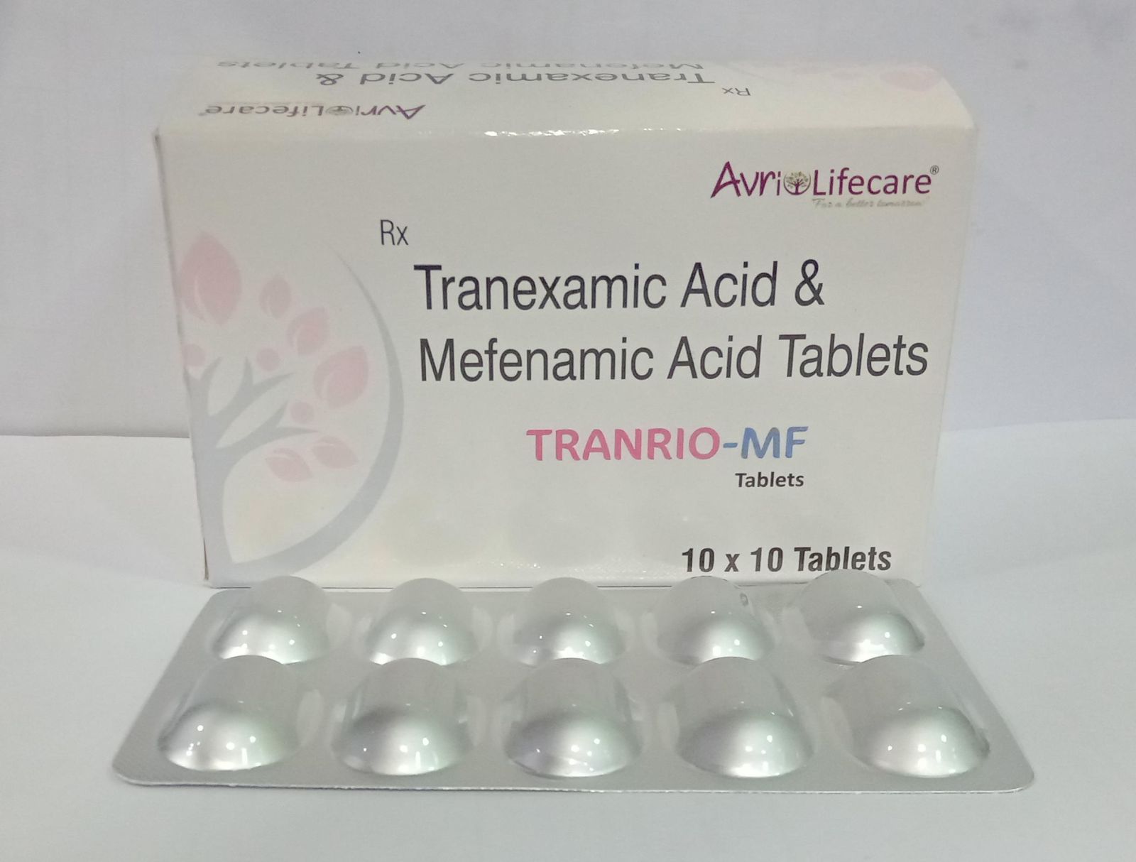 Tranrio MF Tranexamic Acid Mefenamic Acid Tablet