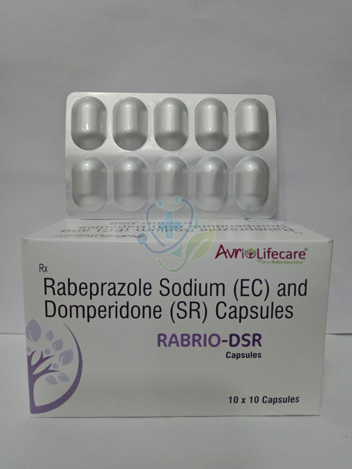 Rabrio DSR Rabeprazole Domperidone Capsule