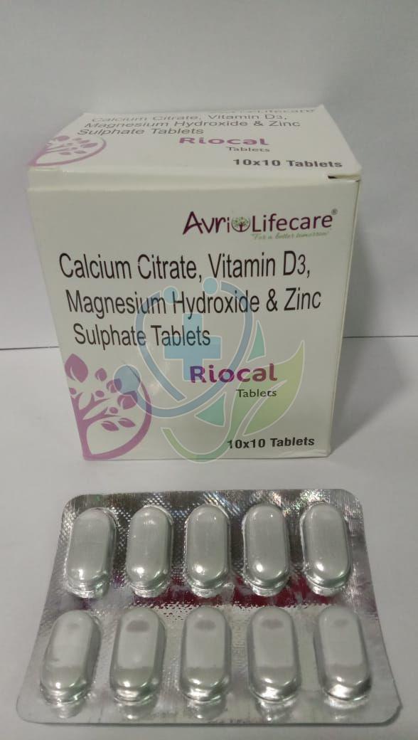 Riocal Calcium Citrate Vitamin D Tablet