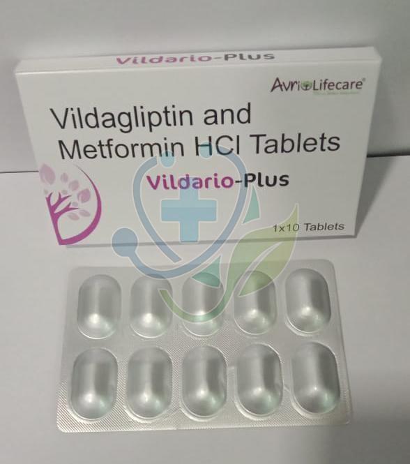Vildario Plus Vildagliptin Metform HCL Tablet
