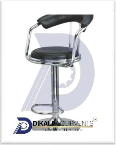 Single Seater Stainless Steel Revolving Chair