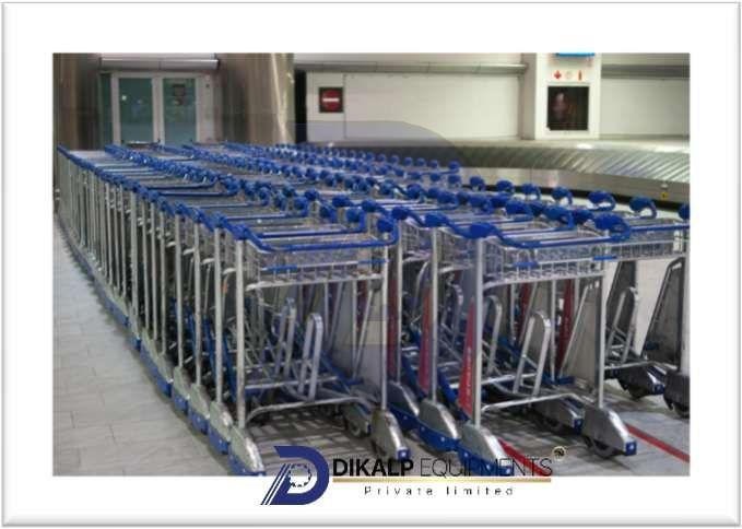 Stainless Steel 304 Luggage Trolley