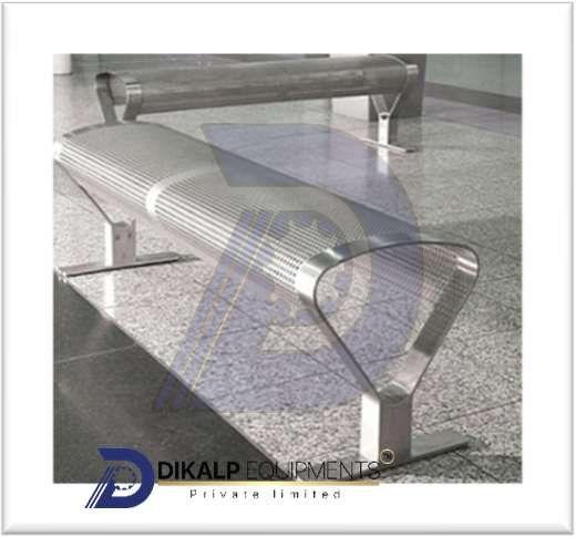 Stainless Steel 316 Railway Bench