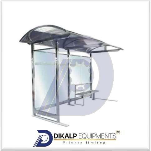 Stainless Steel Bus Stop Shelter